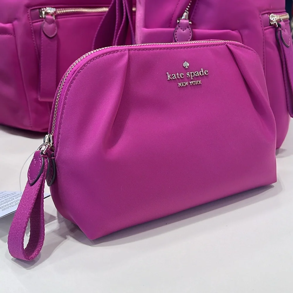 Kate Spade Chelsea Nylon Cosmetic Bag
Baja Rose
NWT - Picture 2 of 16